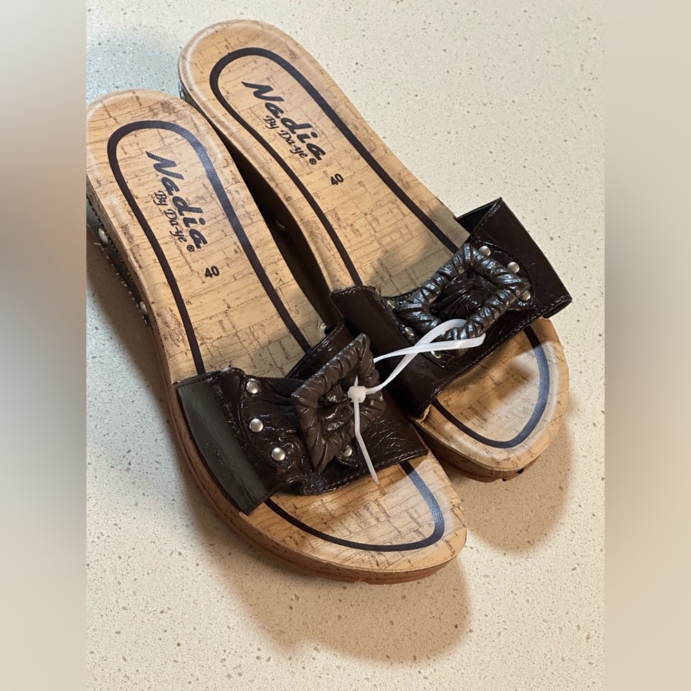 Nadia by Da-ye Cork Sandal NWT